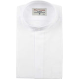 Women's Banded Collar Dress Shirt