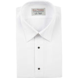 Men's Micro Fiber Laydown Collar Shirt - White